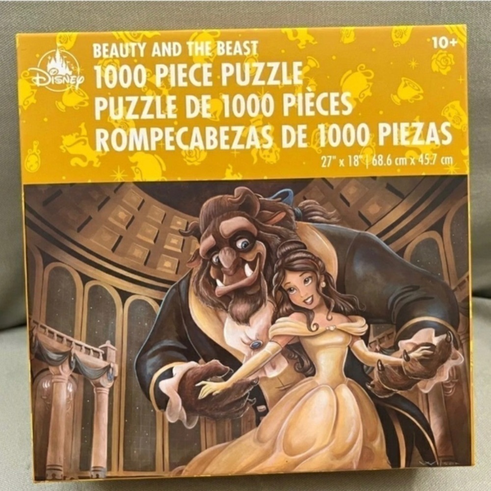 Disney Parks Beauty & Beast Puzzle